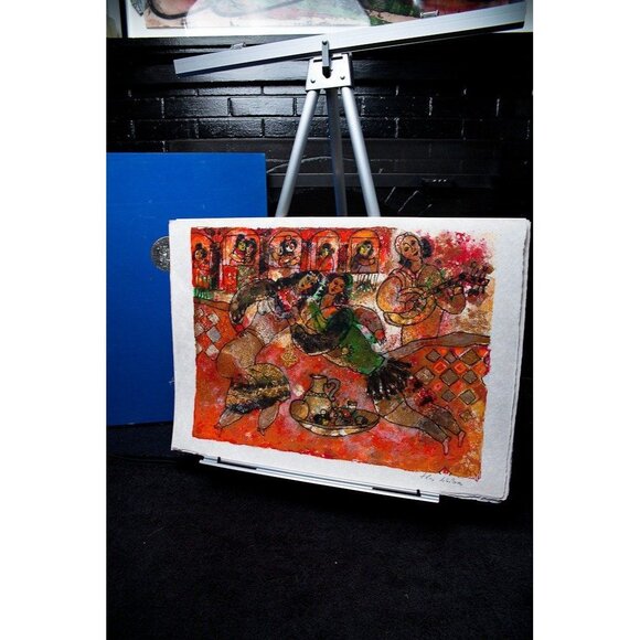 THEO TOBIASSE #12 Lithograph Song Of Songs Of King Solomon Portfolio LXXIIC